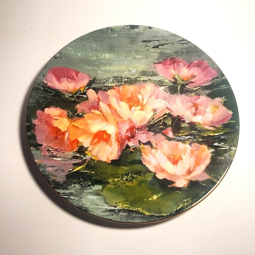 Royal Doulton Collector's Plate by Hahn Vidal Vintage 1975 Flower Garden Series